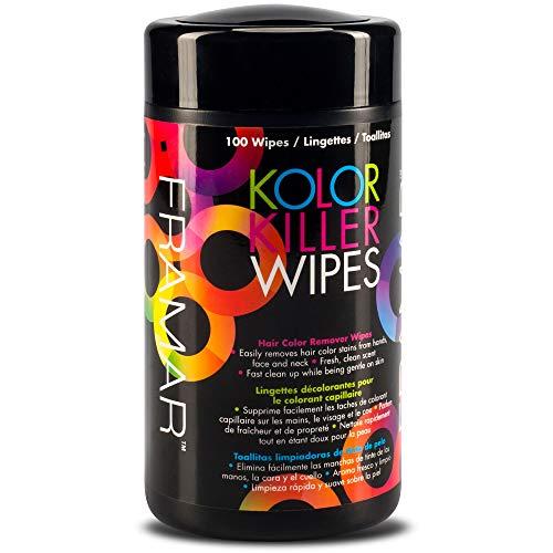 Framar Kolor Killer Wipes Hair Dye Remover, Hair Color Remover